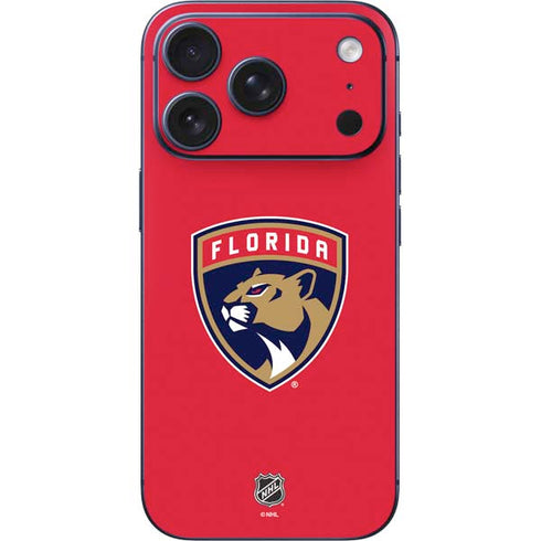 NHL Florida Panthers Logo iPhone 17 Pro Max Skin