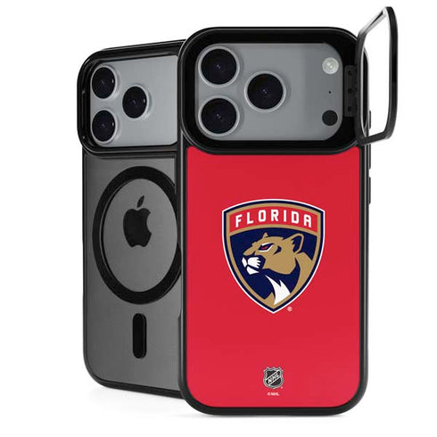 NHL Florida Panthers Logo iPhone 18 Pro Kickstand Case