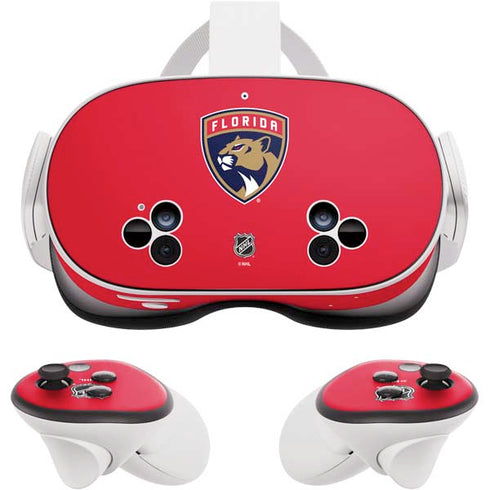 NHL Florida Panthers Logo Meta Quest 3S Skin