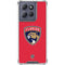 NHL Florida Panthers Logo Moto G 5G (2025) Clear Case