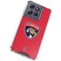 NHL Florida Panthers Logo Moto G 5G (2025) Clear Case