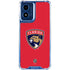 NHL Florida Panthers Logo Moto G 5G (2024) Clear Case