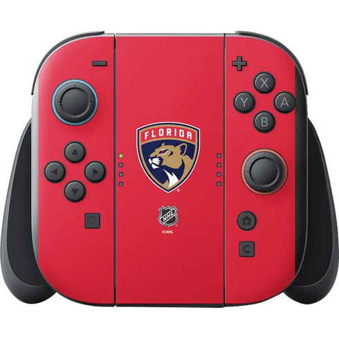 NHL Florida Panthers Logo Nintendo Switch 2 (2025) with Joy-Con Skin