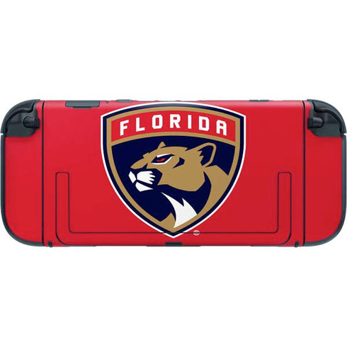 NHL Florida Panthers Logo Nintendo Switch 2 (2025) with Joy-Con Skin