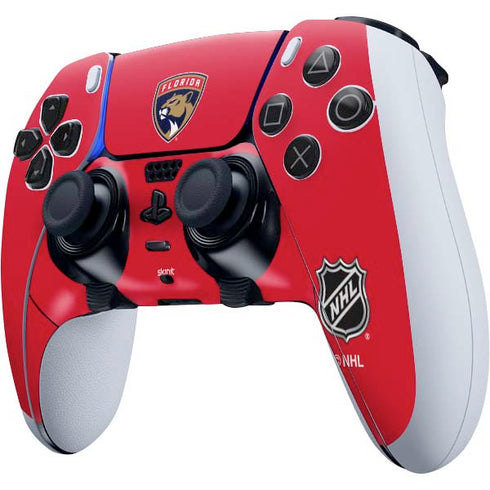 NHL Florida Panthers Logo PS5 DualSense Edge Pro Controller Skin