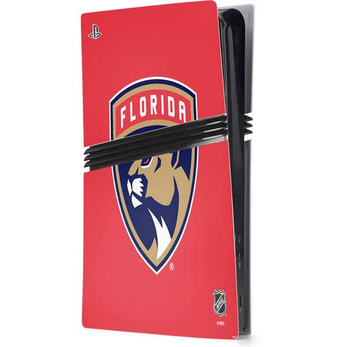 NHL Florida Panthers Logo PS5 Pro Console Skin