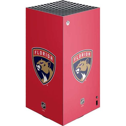 NHL Florida Panthers Logo XBox Series X Digital Edition Console Skin