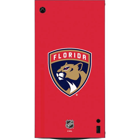 NHL Florida Panthers Logo XBox Series X Digital Edition Console Skin