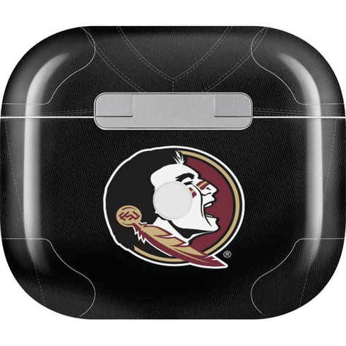 Florida State University Black Jersey Apple AirPods (3rd Gen 2021) Skin