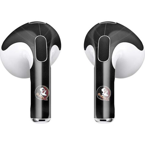 Florida State University Black Jersey Apple AirPods (3rd Gen 2021) Skin