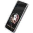 Florida State University Black Jersey Galaxy A10e Clear Case