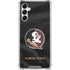Florida State University Black Jersey Galaxy A15 5G Clear Case