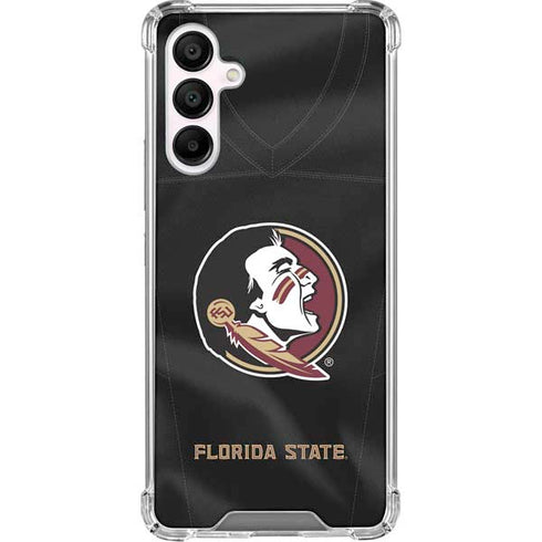 Florida State University Black Jersey Galaxy A16 5G Clear Case