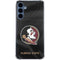 Florida State University Black Jersey Galaxy A55 5G Clear Case