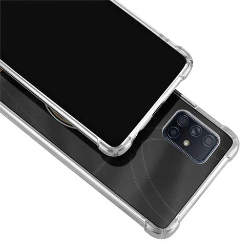 Florida State University Black Jersey Galaxy A71 5G Clear Case