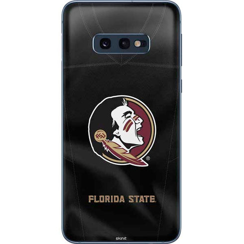 Florida State University Black Jersey Galaxy S10e Skin
