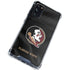 Florida State University Black Jersey Galaxy S20 FE Clear Case