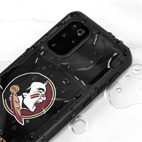 Florida State University Black Jersey Galaxy S20 Plus Waterproof Case