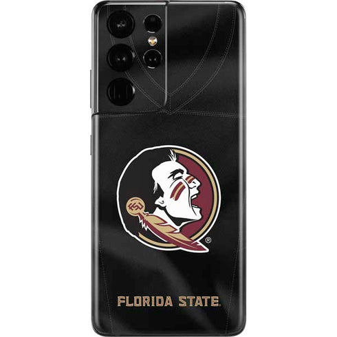 Florida State University Black Jersey Galaxy S21 Ultra 5G Skin