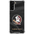 Florida State University Black Jersey Galaxy S22 Plus Clear Case
