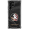 Florida State University Black Jersey Galaxy S22 Ultra Clear Case