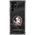 Florida State University Black Jersey Galaxy S22 Ultra Clear Case