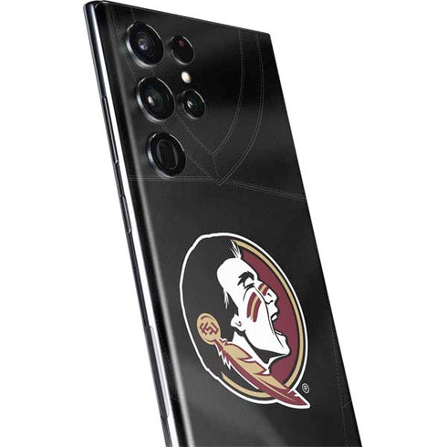 Florida State University Black Jersey Galaxy S22 Ultra Skin