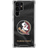 Florida State University Black Jersey Galaxy S23 Ultra Clear Case
