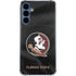 Florida State University Black Jersey Galaxy S24 Clear Case