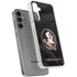 Florida State University Black Jersey Galaxy S24 Plus Clear Case