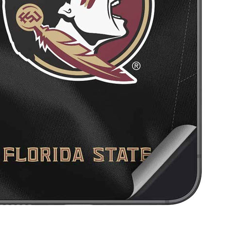 Florida State University Black Jersey Galaxy S25 Plus Skin