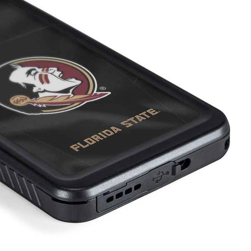 Florida State University Black Jersey Galaxy S24 Plus Waterproof Case