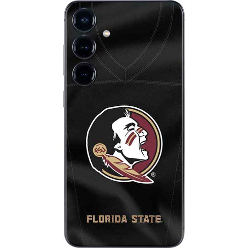 Florida State University Black Jersey Galaxy S25 Skin