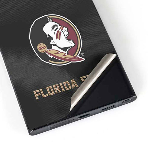 Florida State University Black Jersey Galaxy S24 Ultra Skin