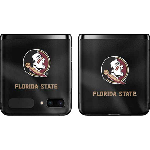 Florida State University Black Jersey Galaxy Z Flip Skin
