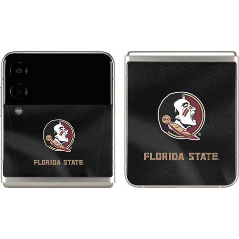 Florida State University Black Jersey Galaxy Z Flip3 5G Skin