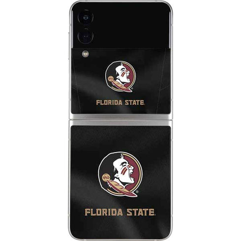 Florida State University Black Jersey Galaxy Z Flip3 5G Skin