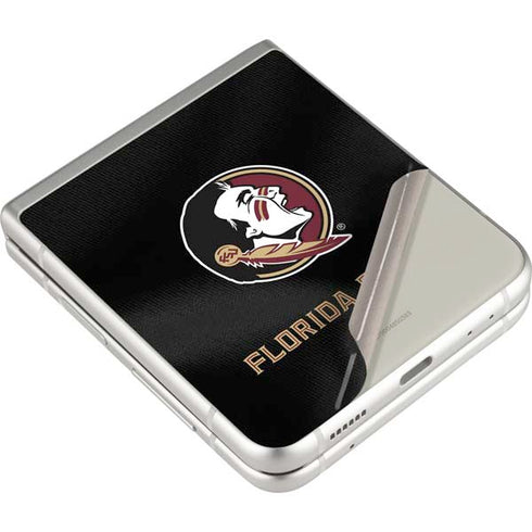 Florida State University Black Jersey Galaxy Z Flip3 5G Skin