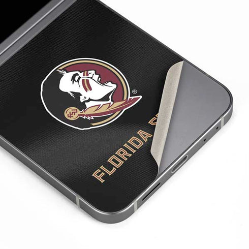 Florida State University Black Jersey Galaxy Z Flip6 Skin