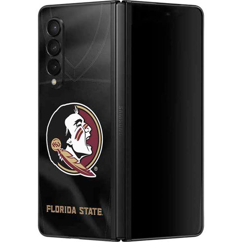 Florida State University Black Jersey Galaxy Z Fold3 5G Skin