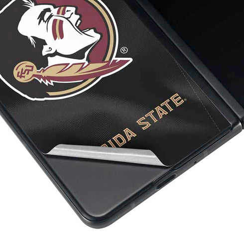 Florida State University Black Jersey Galaxy Z Fold3 5G Skin