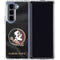 Florida State University Black Jersey Galaxy Z Fold5 5G Clear Case