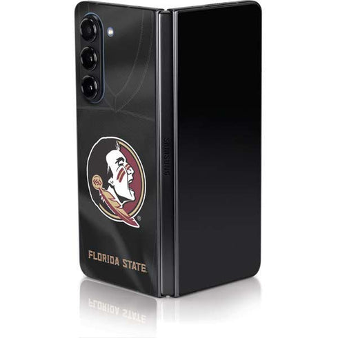 Florida State University Black Jersey Galaxy Z Fold5 5G Skin