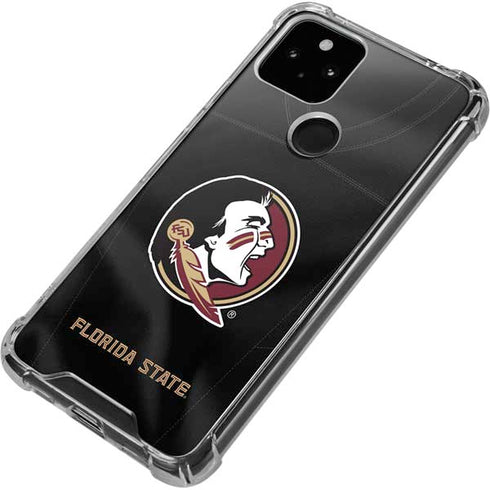 Florida State University Black Jersey Google Pixel 5 Clear Case