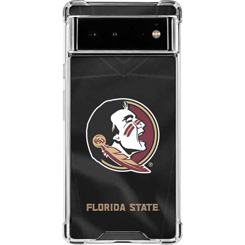 Florida State University Black Jersey Google Pixel 6 Clear Case