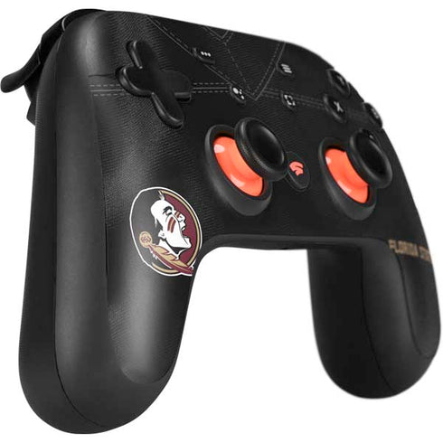 Florida State University Black Jersey Google Stadia Controller Skin