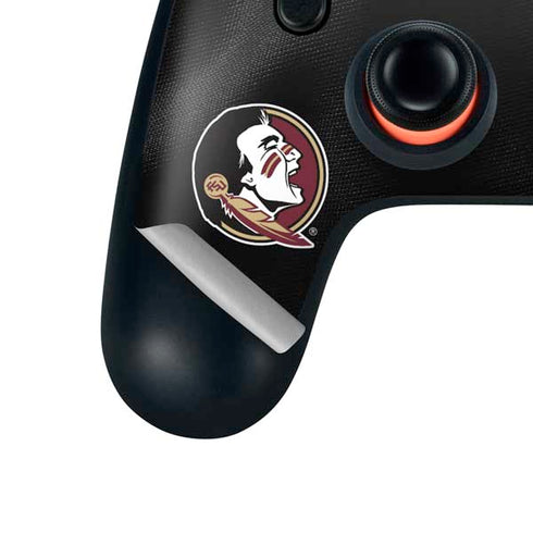 Florida State University Black Jersey Google Stadia Controller Skin