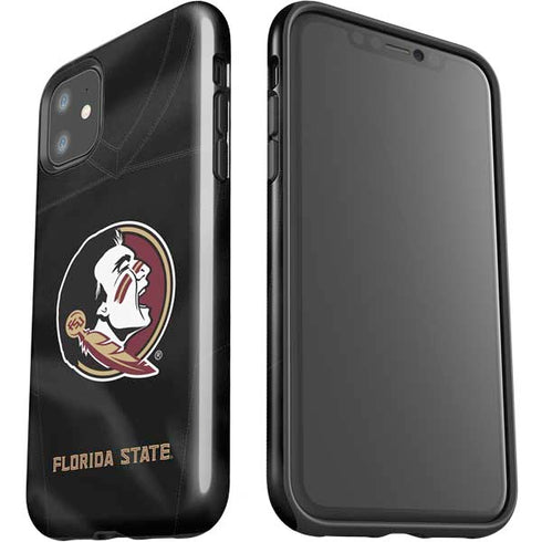 Florida State University Black Jersey iPhone 11 Impact Case