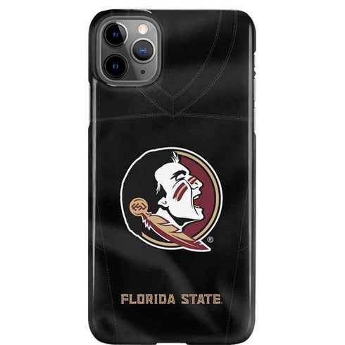 Florida State University Black Jersey iPhone Cases