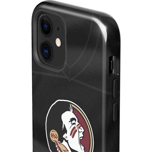 Florida State University Black Jersey iPhone 12 Impact Case